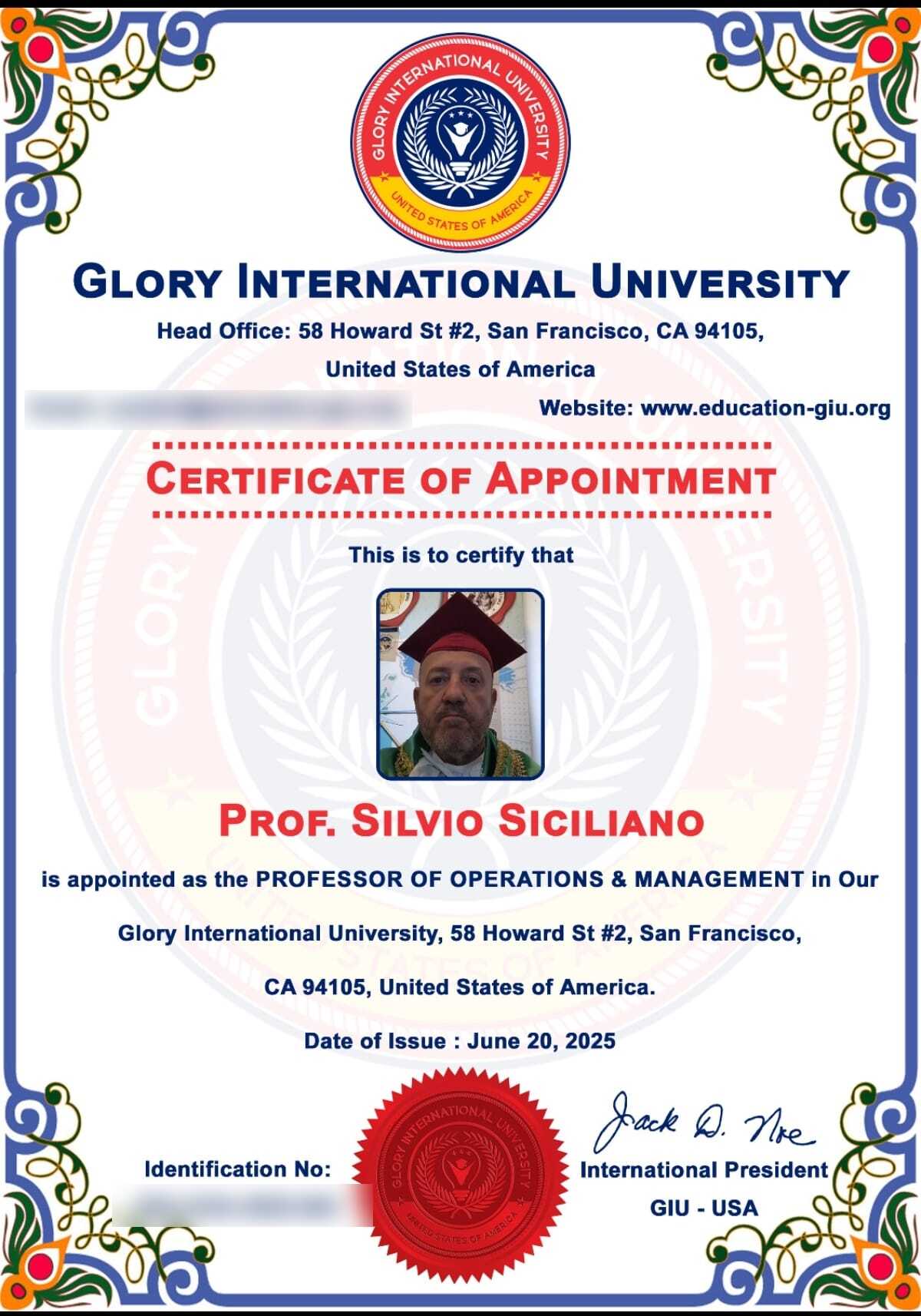 British American University e International University UPTEAG PAI